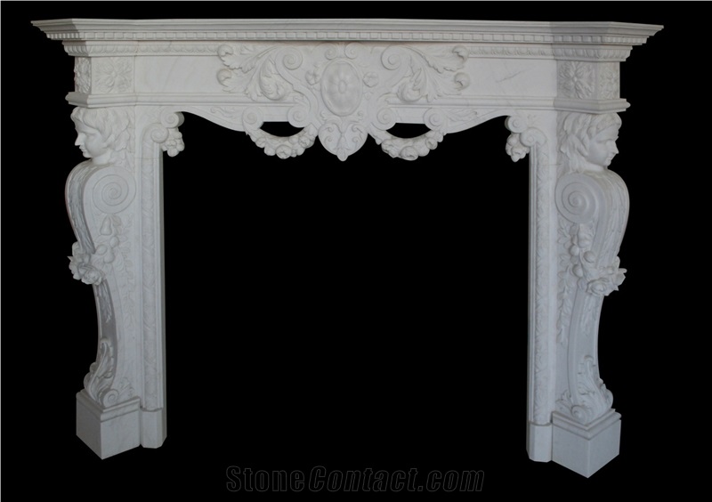 Marble Fireplace Mantels Surrounds Hearth Custom