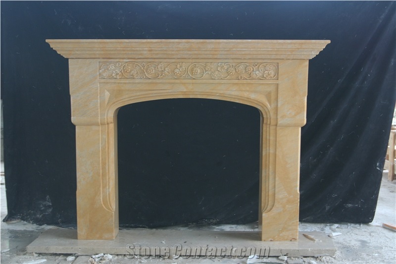 Marble Fireplace Surrounds Mantel Quyang Factory