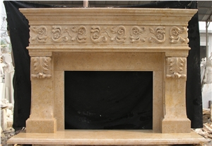 Marble Fireplace Surrounds Mantel Quyang Factory