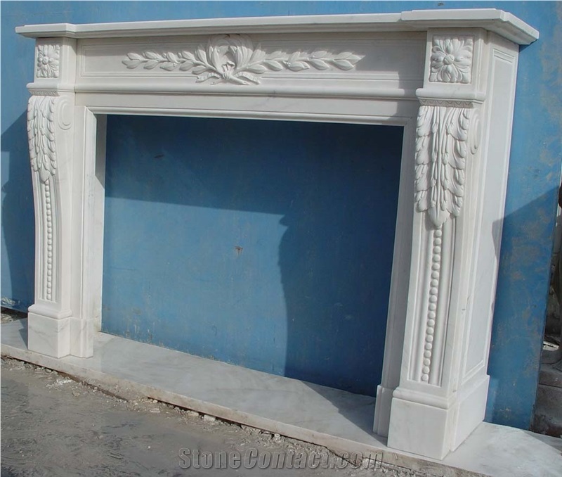 Marble Fireplace Surrounds Mantel Quyang Factory