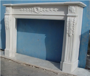 Marble Fireplace Surrounds Mantel Quyang Factory Marble Fireplace Surrounds Mantel Quyang Factory