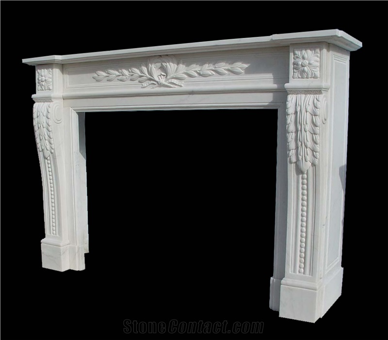 Marble Fireplace Surrounds Mantel Quyang Factory