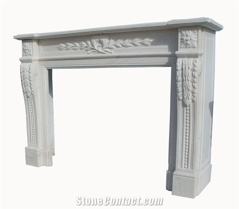 Marble Fireplace Surrounds Mantel Quyang Factory