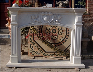 Marble Fireplace Surrounds Mantel Quyang Factory