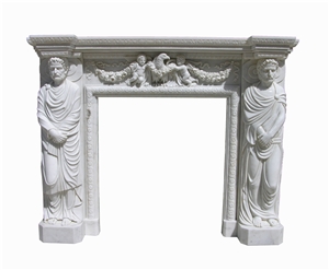Marble Fireplace Surrounds Mantel Quyang Factory