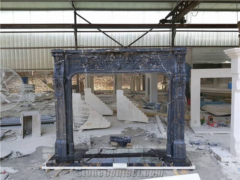 Marble Fireplace Surrounds Mantel Quyang Factory