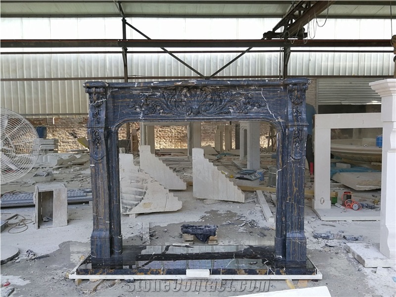 Marble Fireplace Surrounds Mantel Quyang Factory