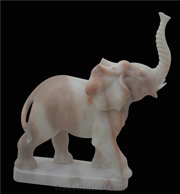 Marble Guardian Lion Guard Statue Animal Sculpture