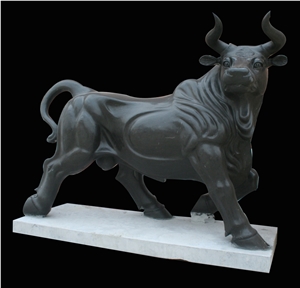 Marble Guardian Lion Guard Statue Animal Sculpture