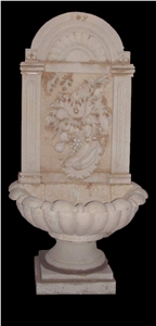 Marble Wall Fountain Landscaping Garden Park