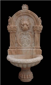 Marble Wall Fountain Landscaping Garden Park