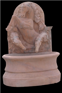 Marble Wall Fountain Landscaping Garden Park