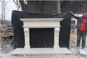 Mocca Cream Fireplace Mantel Surround Hearth