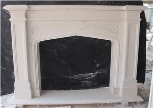 Mocca Cream Fireplace Mantel Surround Hearth