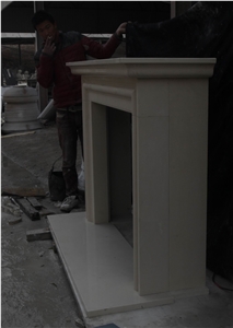 Mocca Cream Fireplace Mantel Surround Hearth