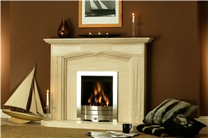 Mocca Cream Fireplace Mantel Surround Hearth