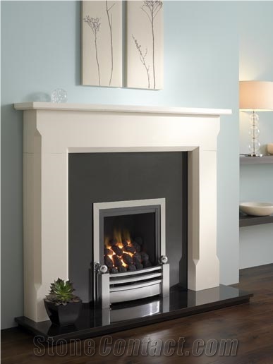 Mocca Cream Fireplace Mantel Surround Hearth