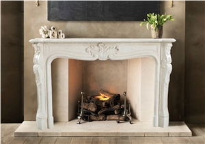 New Cream Marfil Marble Fireplace Surround Mantels New Cream Marfil Marble Fireplace Surround Mantels