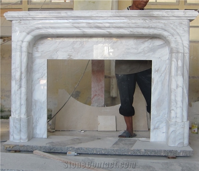 Over Mantel Fireplace Surrounds Double Layer
