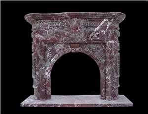 Rosa Levante Marble Fireplace Mantels Surrounds