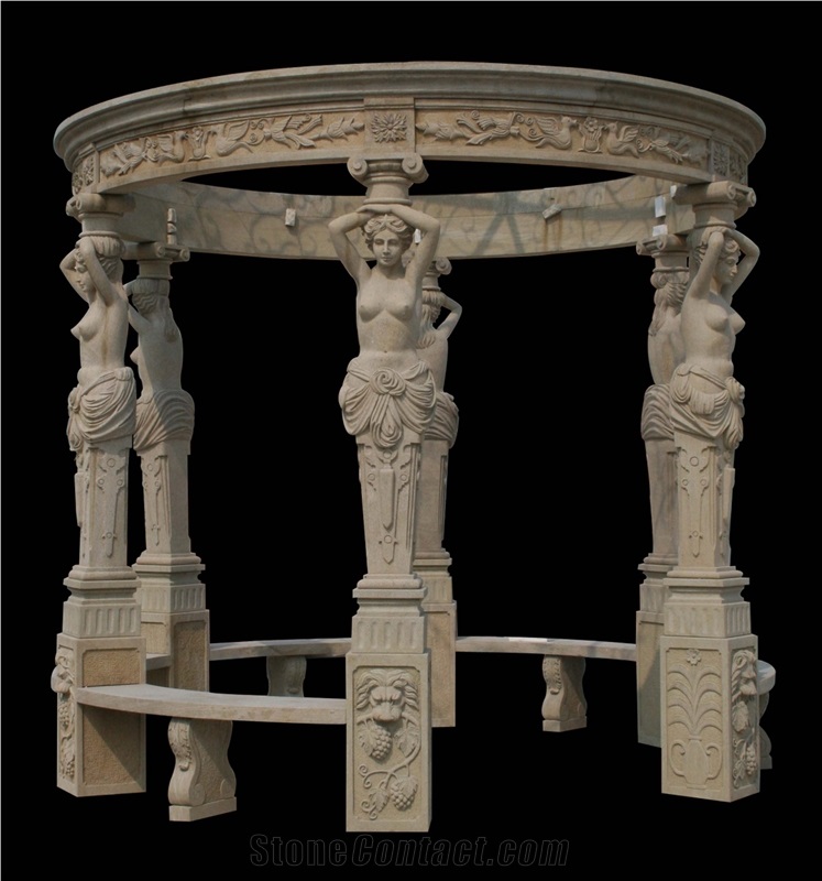 Sculptured Gazebos Project Western Statue