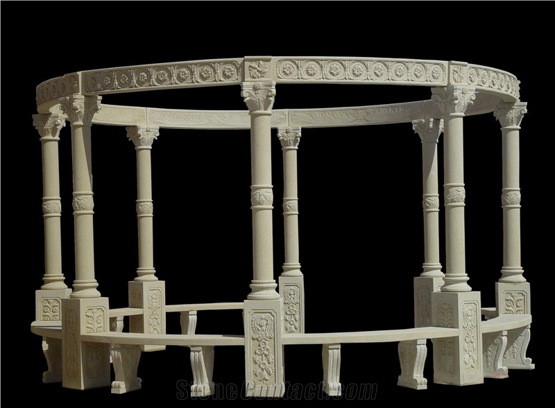 Sculptured Gazebos Project Western Statue