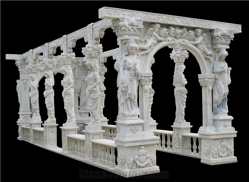 Sculptured Gazebos Project Western Statue
