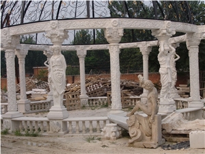 Sculptured Gazebos Project Western Statue