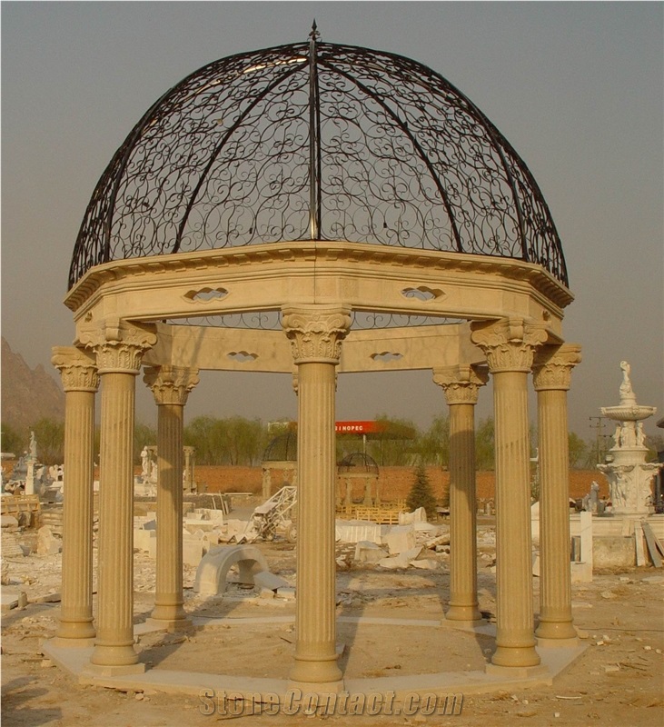 Sculptured Gazebos Project Western Statue