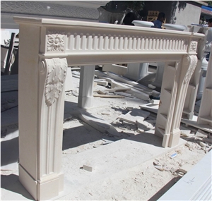 Stone Fireplace Mantels Surrounds Hearth