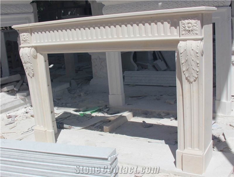Stone Fireplace Mantels Surrounds Hearth