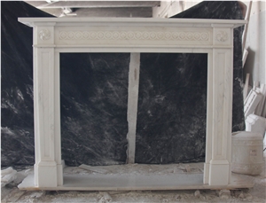 Stone Fireplace Mantels Surrounds Hearth