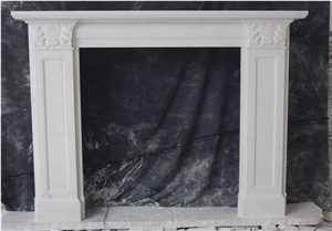 Stone Fireplace Mantels Surrounds Hearth