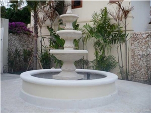 Stone Fountain Sculptured Garden Park Landscaping Stone Fountain Sculptured Garden Park Landscaping