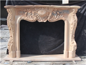 Sunset Red Marble Fireplace Mantels Surrounds Sunset Red Marble Fireplace Mantels Surrounds