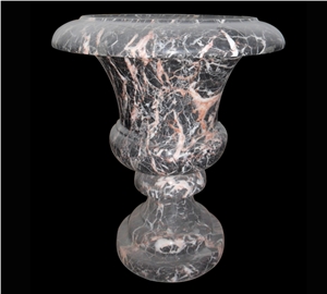White Marble Flower Pots Stone Vases Stone Urns