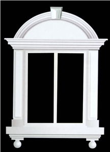White Marble Window Cast Stone Frame Sill
