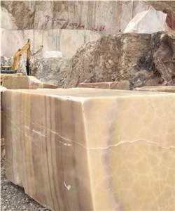 Onyx Boca De Rio Blocks, Cream Onyx Block