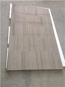 Athens Wood Grain Marble Polished Slab Honed Tiles