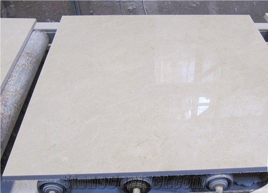 Beige Marble Slab and Tile Crema Marfil Marble