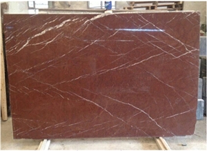 Coral Red Marble Slabs Bathroom Wall Tiles