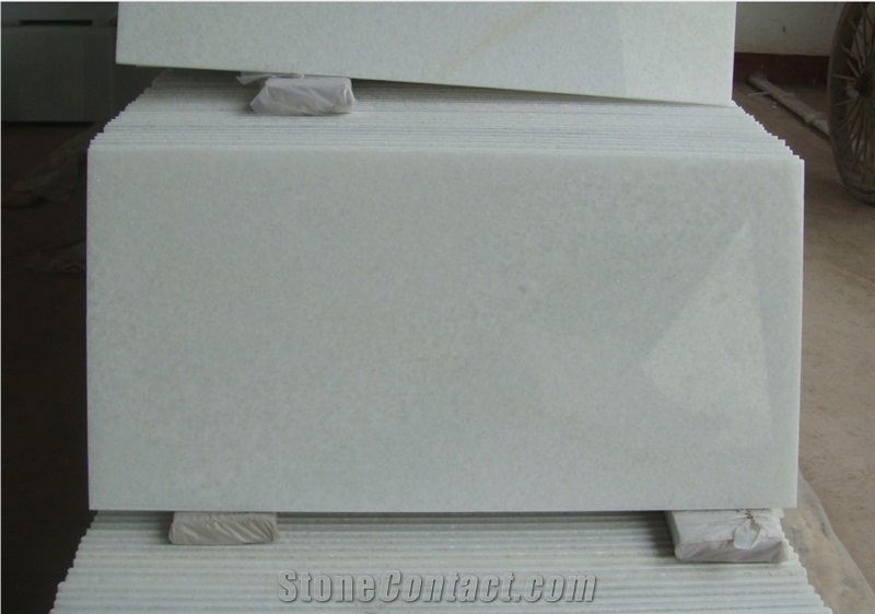 Crystal White Marble Polished Slabs & Tiles