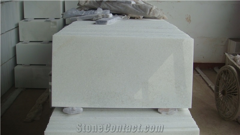 Crystal White Marble Polished Slabs & Tiles