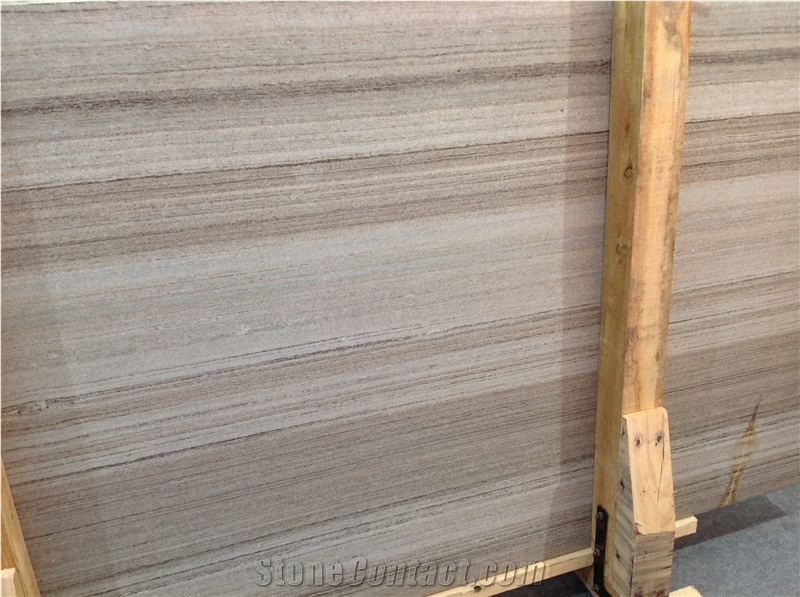 Crystal Wood Polished Marble Slabs Floor Tiles