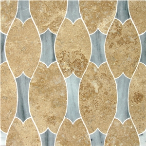 Custom Pattern Mosaic Bathroom Mosaic Polished