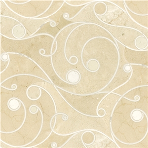 Custom Pattern Mosaic Bathroom Mosaic Polished