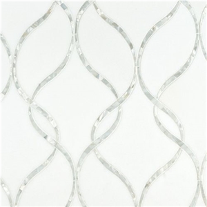 Custom Pattern Mosaic Bathroom Mosaic Polished