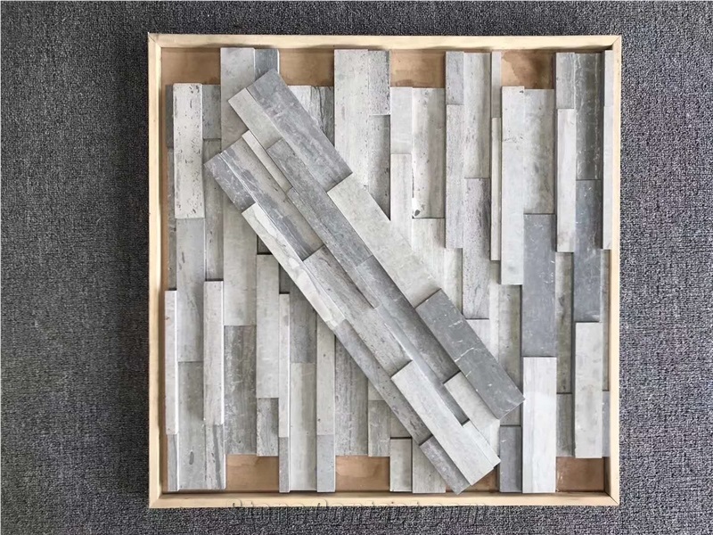 Grey Marble Wall Cladding Culture Stone From China