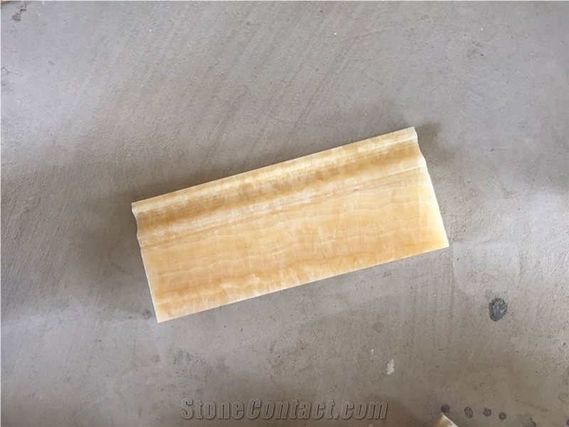 Honey Marble Molding, Marble Skirtings