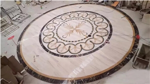 Latest Design Marble Waterjet Medallion Mosaic